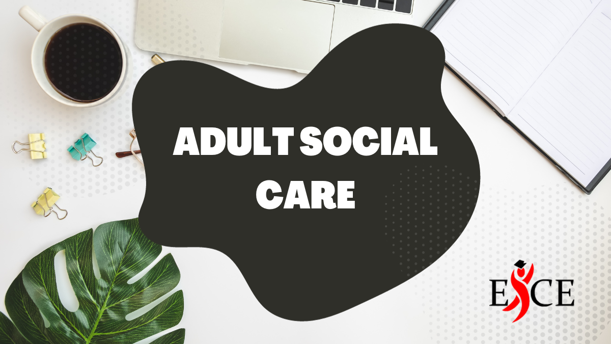 LEVEL 3 CERTIFICATE IN PREPARING TO WORK IN ADULT SOCIAL CARE